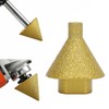 CHEOTIME Diamond Beveling Bit Angle Grinder Cone Bit for Marble