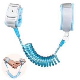 Child Safety Wristband with 360° Rotating Cuff and Adjustable Strap – Anti-Lost Wrist Link for Toddlers and Child, Ideal for Crowded Places