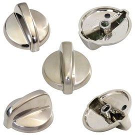 GRABOTE Upgrade 5X WB03T10284 Knobs Burner Control Knobs for GE Models JB850DP1WW JB850SP1SS JB850SP2SS JB850SP3SS JB850SP4SS