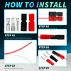 Relaxweex 120 Pcs 15A/ 30A/45 Amp Power Connectors Assortment Kit