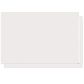 Silicone Mats for Kitchen Counter, Thicker 0.07", 25 x 17 inches Multipurpose Table Mat, Silicone Pad Desk Work Mat, Nonstick Nonskid Heat-Resistant Pad, Placemat, Black, 2PCS