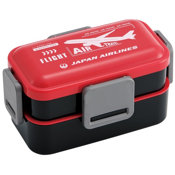 Skater JAL PFLW4AG Lunch Box, 2-Tier, 20.1 fl oz (600