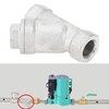 Y-Type Water Strainer, 1/4 Inch DN8 Y-Strainer, Stainless Steel Y-Strainer,