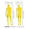 Traceease Male Human Figure Template Stencils Fashion Designer’s Drafting Tools,
