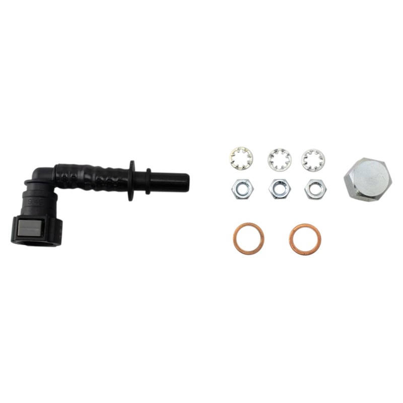 TRQ Externally Mounted Horizontal Electric Fuel Pump Compatible with 1999-2002