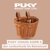 PUKY Chaos Basket S Brown | Flexible Children's Handlebar Basket