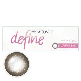 ワンデー アキュビュー ディファイン モイスト ラディアントスウィート 【BC】8.5 【DIA】14.2 (PWR, -3.75) 30枚入り