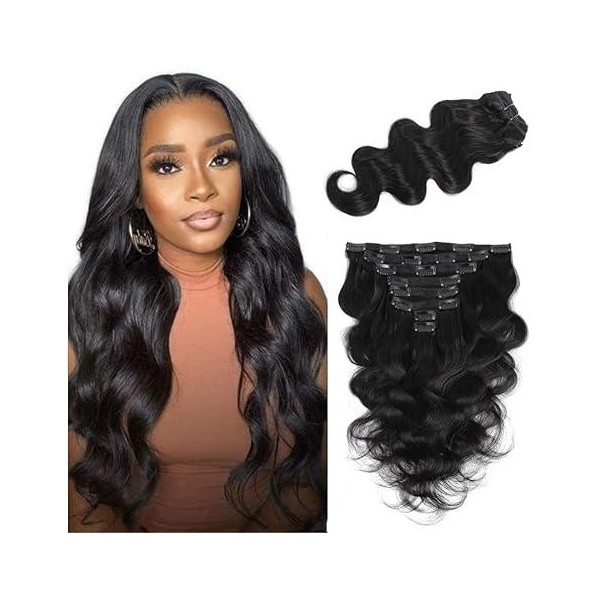 LUVME 100% Virgin Human Hair Extensions 135g/Pack Straight, Deep Wave