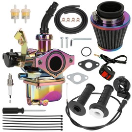 YOXUFA PZ19 Carburetor 19mm Carb Cable Choke Throttle Cable Grip for SSR TaoTao KAYO FOX 50cc 70cc 90cc 110cc 125cc Apollo Kazuma Coolster Chinese ATV Dirt Pit Bike 4 Wheeler Parts