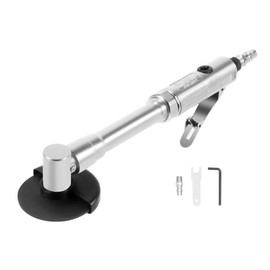 AGULIUM 3-Inch Air Cut off Tool, Long Handle Pneumatic Cut off Tool, Speed Adjustable Pneumatic Angle Grinder, Air Cutting Tool Grinder Tool, Pneumatic Cutting Machine, 90PSI 25000RPM