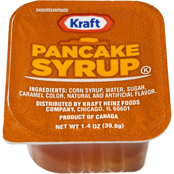 Kraft Pancake Syrup Single Serve Dip Cup (1.4 oz Cups, Pack of 120)