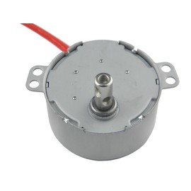 CHANCS TYD-50 Synchronous Motor 110V AC 7.5-9RPM CCW Fixed Rotation 4W Turntable Gear Box for Microwave Oven
