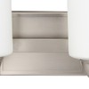 Overstock Cecilia 2 Light Vanity Lighting in Brushed Nickel Finish