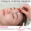 2 Stück Folding Wimpern Kamm Seperator Lash Seperator Brow Comb