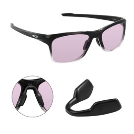 Biyxpiv Replacement Nose Pads Nose Piece for Oakley Knolls OX8144 Eyeglasses, Easy Installation - 1 Piece Nose Pad Black