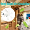 6’’ Replacement RV Vent Fan Motor & Fan Blade, 12V