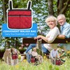 Walker Bag for Folding Walker Walker Basket with Reflective Safety