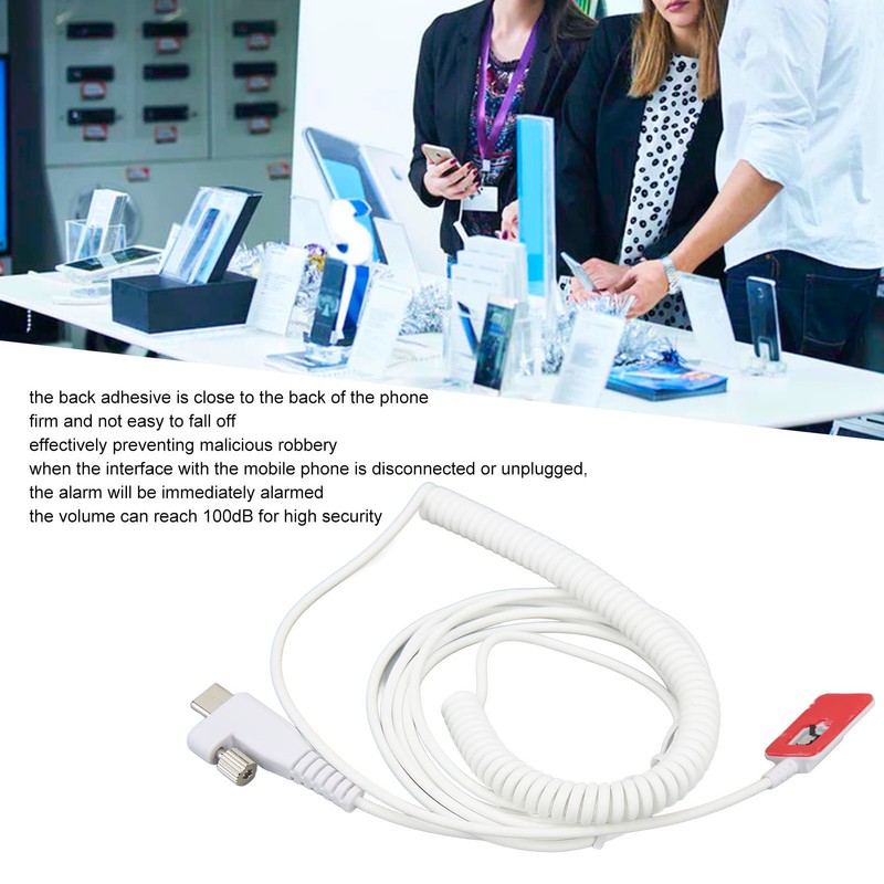 Anti Theft Security Cell Phone Display Alarm 100dB Volume with