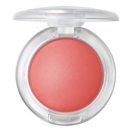 Rubor en Crema MAC Glow Play Cushiony Blush Groovy Natural Luminoso Textura Cremosa