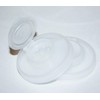 Vintage Tupperware Salt & Pepper Shakers Hourglass 6" Tall