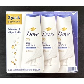 Dove Nourishing Body Wash, Deep Moisture (23 fl. oz., 3 pk.) (READ)