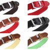 MICHUR Classica Leather Dog Collar, Brown Leather, Available in Various