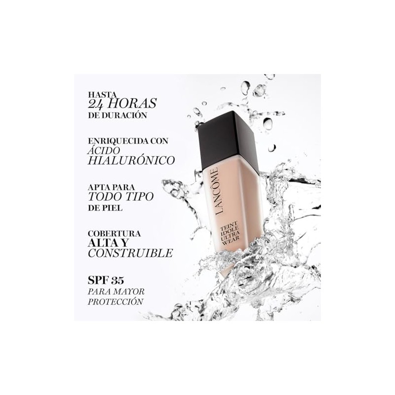 Lancôme Teint Idole Ultra Wear Base de Maquillaje Mate Natural,