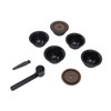 Reusable Capsule Kit For Nestle Vertuoline Coffee Machine with 5pcs