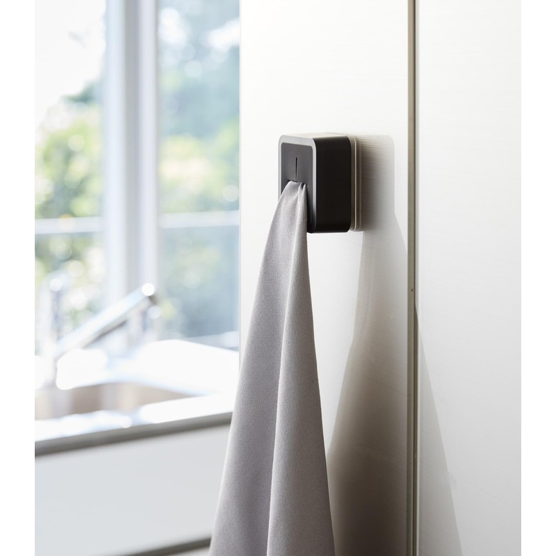 Yamazaki Home Tower Self-Adhesive Kitchen Dish Towel Or Tea Towel