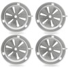 4 Pcs BBQ Smoker Air Vent Stainless Steel BBQ Grill