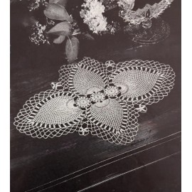 Unbranded Vintage CROCHET PATTERN “Pineapple Whirl” Doily #316