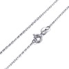 MASADA 925 Silver Letter Necklace - Initial Pendant with Cubic