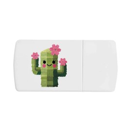 Azeeda 'Smiling Cactus Piñata' Pill Box with Tablet Splitter (PI00037734)