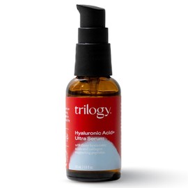 Trilogy Suero Ultra Hidratante Ligero Con Ácido Hialurónico+, Péptidos Y Glicoína, 28 Ml