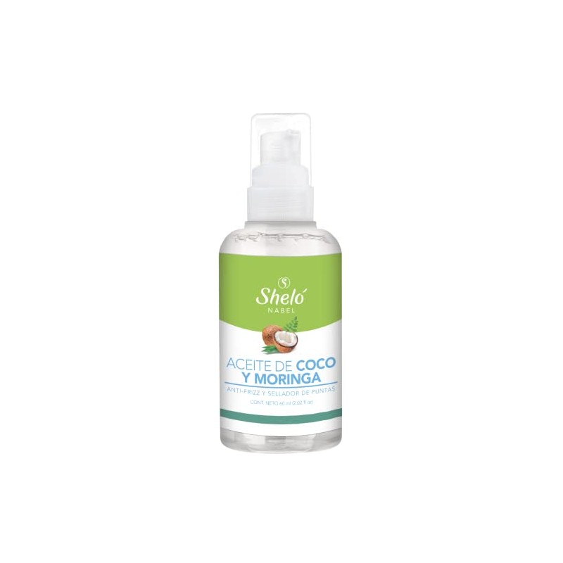 Sheló NABEL Aceite De Coco Y Moringa Para Cabello Anti