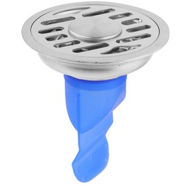 Floor Drain Stainless Steel Bathroom Floor Drain Round Waste Drainer Drainage Grate (#01)