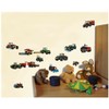 13–Piece Car Set-Tractor And Combine Harvester Farm Truck Wall Sticker