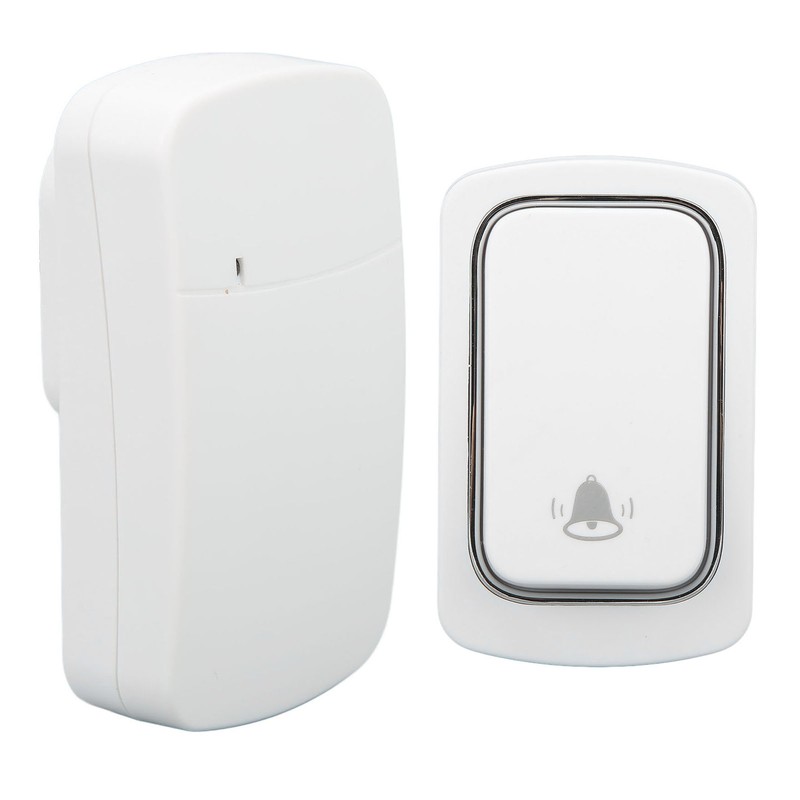 Wireless Doorbell Set Self Generating IP68 Waterproof Long Range Caregiver