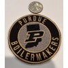PU Purdue Boilermakers Vintage Style Embroidered Iron On Patch 3"x
