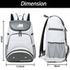 MERALIAN Baseball Backpack with Shoe Compartment,Lightweight Softball Bag for Baseball,