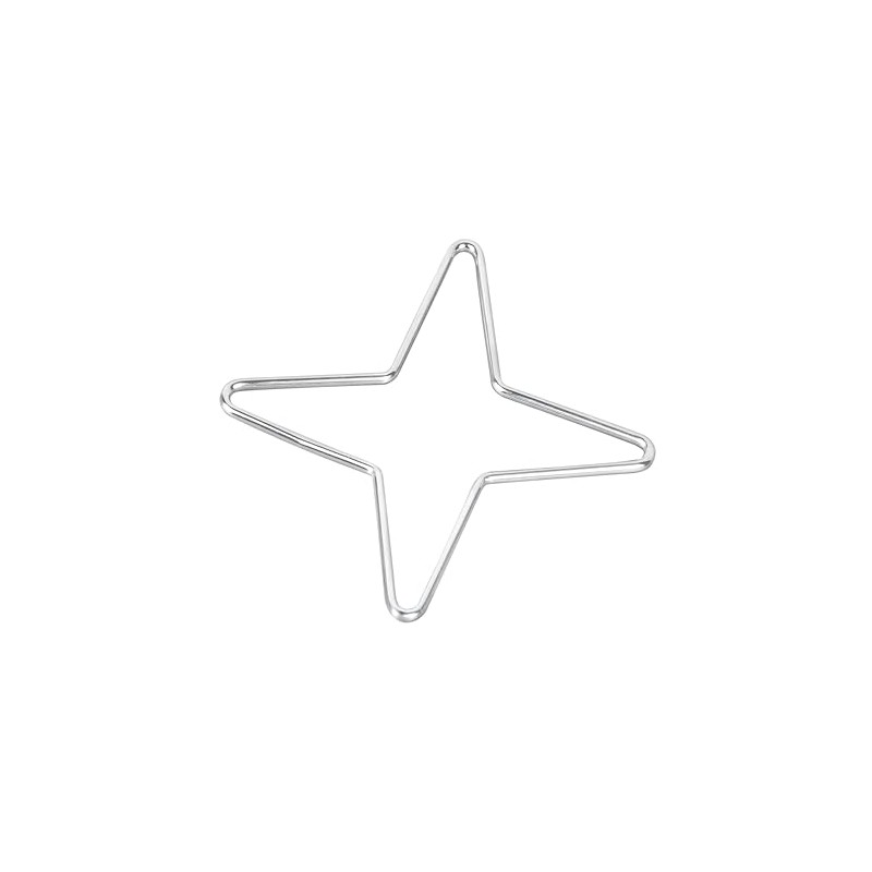 Stove Ring for Fox Run 5 x 5 inches, Silver