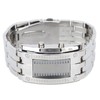 Men's Watch Fashion Exquisite Waterproof Alloy Men's LED Watch with