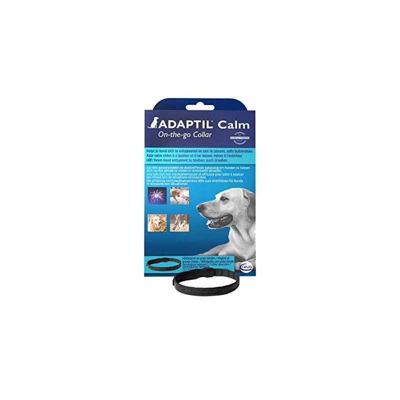 Adaptil - Adjustable Collar, Calming and Comfort, M-L Dog