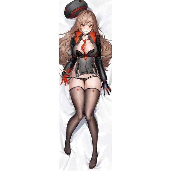 Algernon Product NIKKE Dakimakura Cover Lapi, Approx. W 19.7 x H 63.0 inches (500 x 1600 mm), 2-Way Tricot