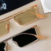 meSmart Ladyram Vintage Square Men's Women's Metal Frame Sunglasses Stylish