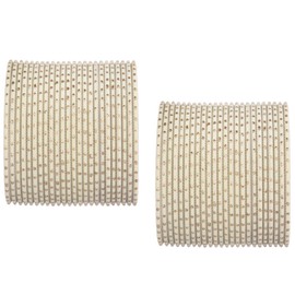 Efulgenz Indian Bangles Set Bollywood Plain Metal Bangle Bracelets Costume Jewelry for Women, 2-4, Metal, no gemstone