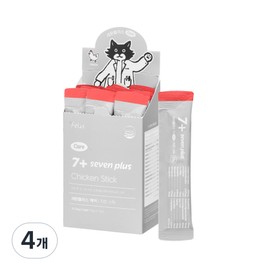 Dr. Felis Cat 7 Plus Care Stick Chicken, 15 servings, senior, 4 pcs / 닥터펠리스 고양이 7플러스 케어 스틱 치킨, 15회분, 시니어, 4개