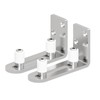 Wolfbird Adjustable Floor Guide Sliding Barn Door Wall/Door Bottom Guide