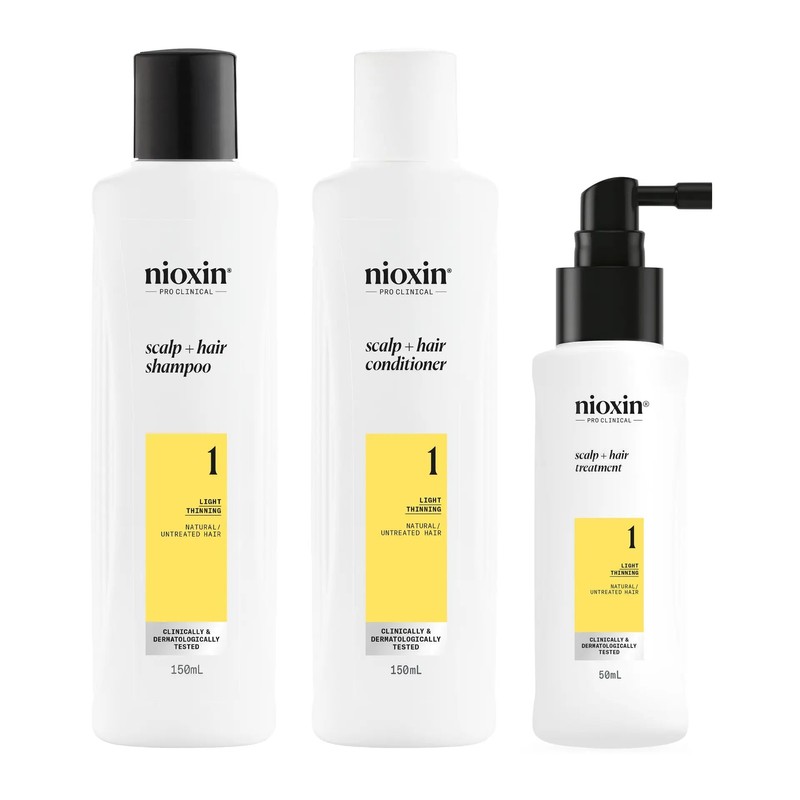 Nioxin Scalp + Hair Thickening System 1 Trial Kit