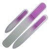 P2P Nails Glass Fingernail Files with Case - Manicure Set